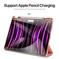 iPad Pro 13 2024/2025 Dux Ducis Domo Tri-Fold Smart Folio Cover - Pink