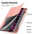 iPad Pro 13 2024/2025 Dux Ducis Domo Tri-Fold Smart Folio Cover - Pink