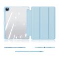iPad Pro 13 2024/2025 Dux Ducis Toby Tri-Fold Smart Folio Cover - Babyblå