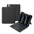 iPad Pro 13 2024/2025 Tech-Protect SmartCase Mag Pen Bluetooth-tastaturetui - Sort
