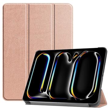 iPad Pro 13 2024/2025 Tri-Fold Series Smart Folio Cover - Rødguld