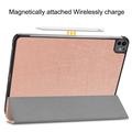 iPad Pro 13 2024/2025 Tri-Fold Series Smart Folio Cover - Rødguld
