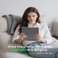 iPad Pro 13 (2025) Magnetisk trådløs oplader 35W - Sort