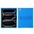 iPad Pro 13 (2025) silikoneetui med kickstand - Blå