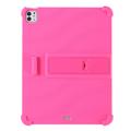 iPad Pro 13 (2025) silikoneetui med kickstand - Hot Pink