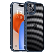 iPhone 15 Plus iPaky Hybrid Cover - Karbonfiber