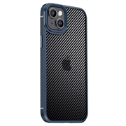 iPhone 15 Plus iPaky Hybrid Cover - Karbonfiber
