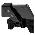 iPega 9216 Trådløs Gamepad med Aftagelig Smartphone Holder - Sort