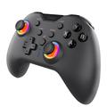 iPega PG-9111C lydløs trådløs gaming-controller med RGB - Android/iOS/PS4/PC/Switch - Sort