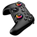 iPega PG-9115 Trådløs spilcontroller med RGB - Android/iOS/PC/PS4/PS3/Switch - Sort
