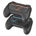 iPega PG-SW2055D Gamepad-greb til Nintendo Switch 2 Joy-Con-controllere - Sort