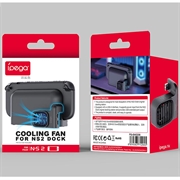 iPega PG-SW2206 Køleventilator til Nintendo Switch 2 opladningsstation - Sort