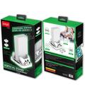 iPega PG-XBS012 Multifunktionel opladnings- og kølestander til Xbox Series S og 2x batterier