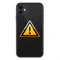 iPhone 11 Bag Cover Reparation - inkl. ramme - Sort