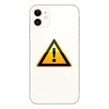 iPhone 11 Bag Cover Reparation - inkl. ramme - Hvid