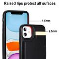 iPhone 11-cover med kortholder - sort