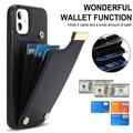 iPhone 11-cover med kortholder - sort