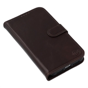 iPhone 11 MyTPhone CardMate læder pung cover - mørkebrun