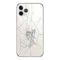 iPhone 11 Pro Bagcover Reparation - kun glasset - Sølv