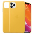 iPhone 11 Pro Max Apple Læder Cover MX0A2ZM/A - Meyer Citron