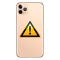 iPhone 11 Pro Max Bag Cover Reparation - inkl. ramme - Guld