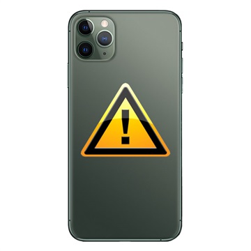 iPhone 11 Pro Max Bag Cover Reparation - inkl. ramme - Grøn