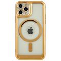 iPhone 11 Pro Max farvet silikone cover - MagSafe-kompatibel - Guld