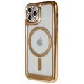 iPhone 11 Pro Max farvet silikone cover - MagSafe-kompatibel - Guld