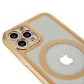 iPhone 11 Pro Max farvet silikone cover - MagSafe-kompatibel - Guld