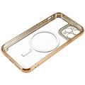 iPhone 11 Pro Max farvet silikone cover - MagSafe-kompatibel - Guld