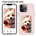 iPhone 11 Pro Max InkZone DIY E-Ink NFC-etui - Pink