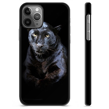 iPhone 11 Pro Max Beskyttende Cover - Sort Panter