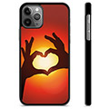 iPhone 11 Pro Max Beskyttende Cover - Hjertesilhuet