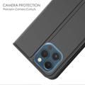 iPhone 11 Pro Max Slim Flip Cover med Kortholder - Sort