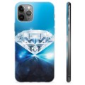 iPhone 11 Pro Max TPU Cover - Diamant