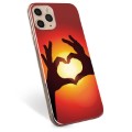 iPhone 11 Pro Max TPU Cover - Hjertesilhuet
