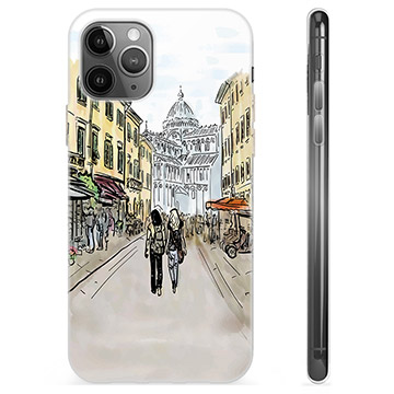 iPhone 11 Pro Max TPU Cover - Italiensk Gade