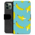 iPhone 11 Pro Premium Flip Cover med Pung - Bananer