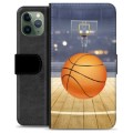 iPhone 11 Pro Premium Flip Cover med Pung - Basketball