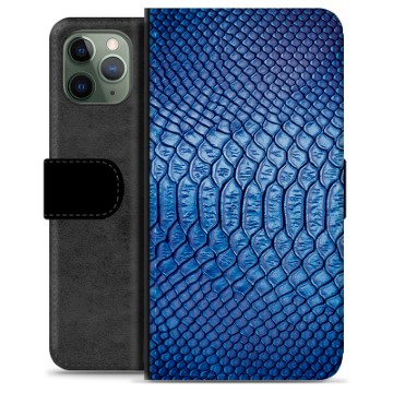 iPhone 11 Pro Premium Flip Cover med Pung - Læder