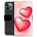 iPhone 11 Pro Premium Flip Cover med Pung - Kærlighed