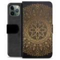 iPhone 11 Pro Premium Flip Cover med Pung - Mandala