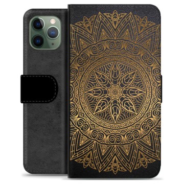 iPhone 11 Pro Premium Flip Cover med Pung - Mandala
