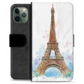iPhone 11 Pro Premium Flip Cover med Pung - Paris