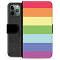 iPhone 11 Pro Premium Flip Cover med Pung - Pride