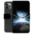 iPhone 11 Pro Premium Flip Cover med Pung - Verdensrum