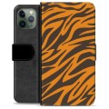 iPhone 11 Pro Premium Flip Cover med Pung - Tiger
