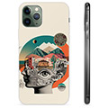 iPhone 11 Pro TPU Cover - Abstrakt Collage