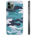 iPhone 11 Pro TPU Cover - Blå Camouflage