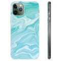 iPhone 11 Pro TPU Cover - Blå Marmor